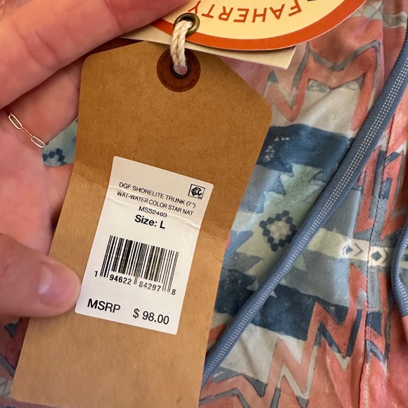 Faherty Multicolor Patterned Trunks - Picture 3 of 4